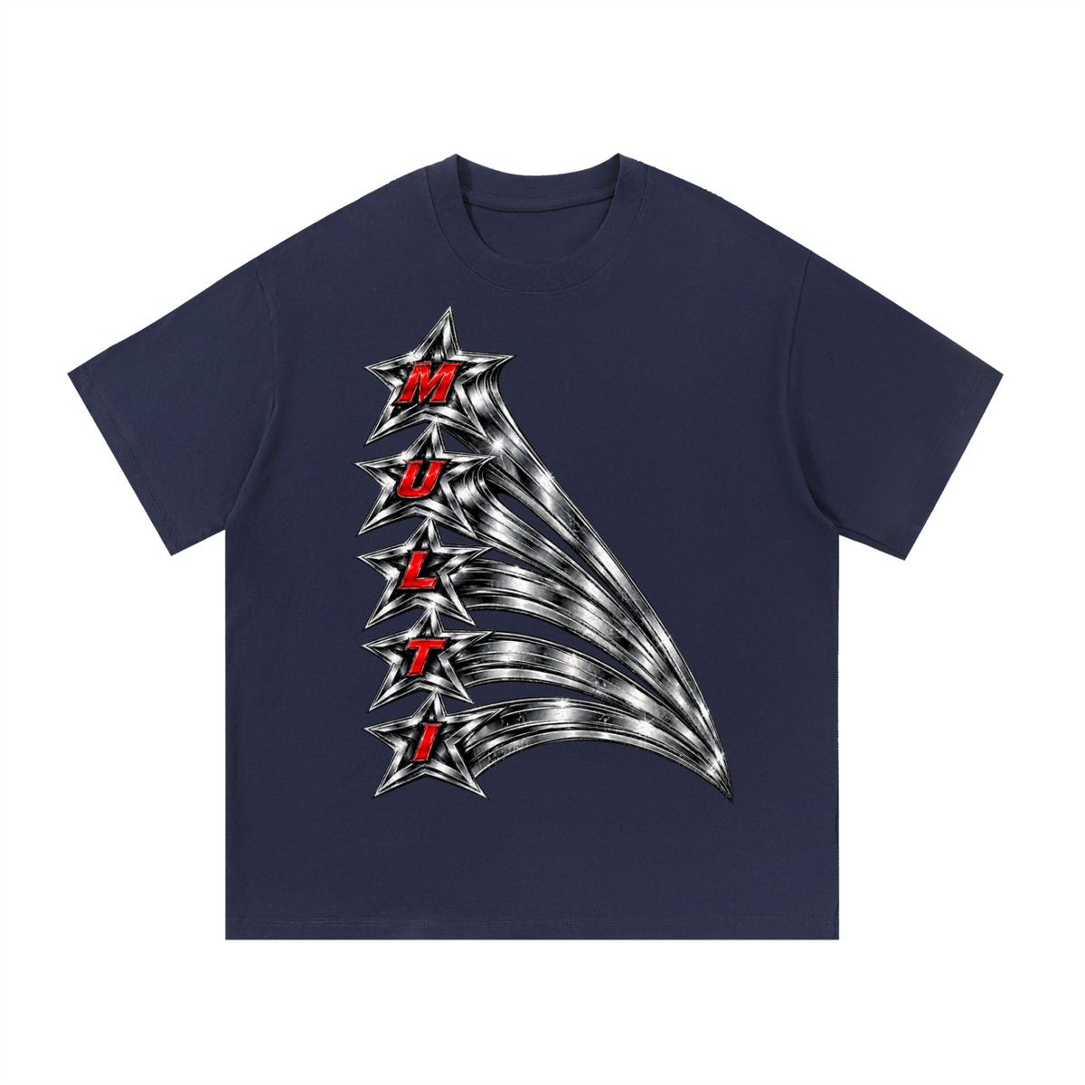Essential Cotton T-Shirt (THINNER MATERIAL) (FOURMATION X MULTIGRIDMASHUP)