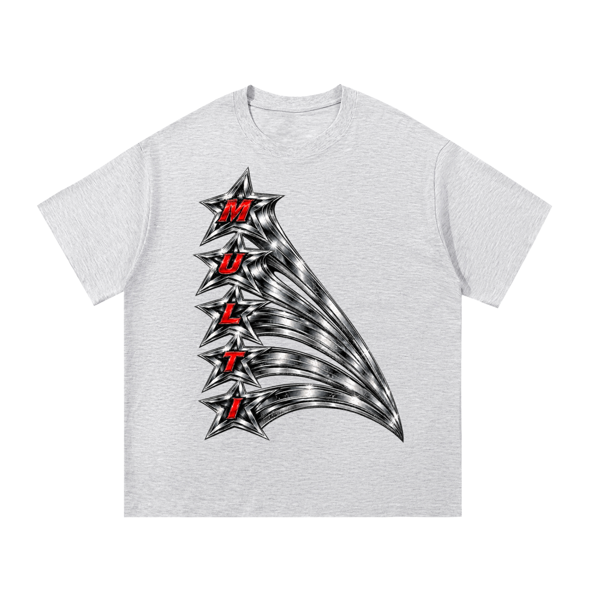 Essential Cotton T-Shirt (THINNER MATERIAL) (FOURMATION X MULTIGRIDMASHUP)