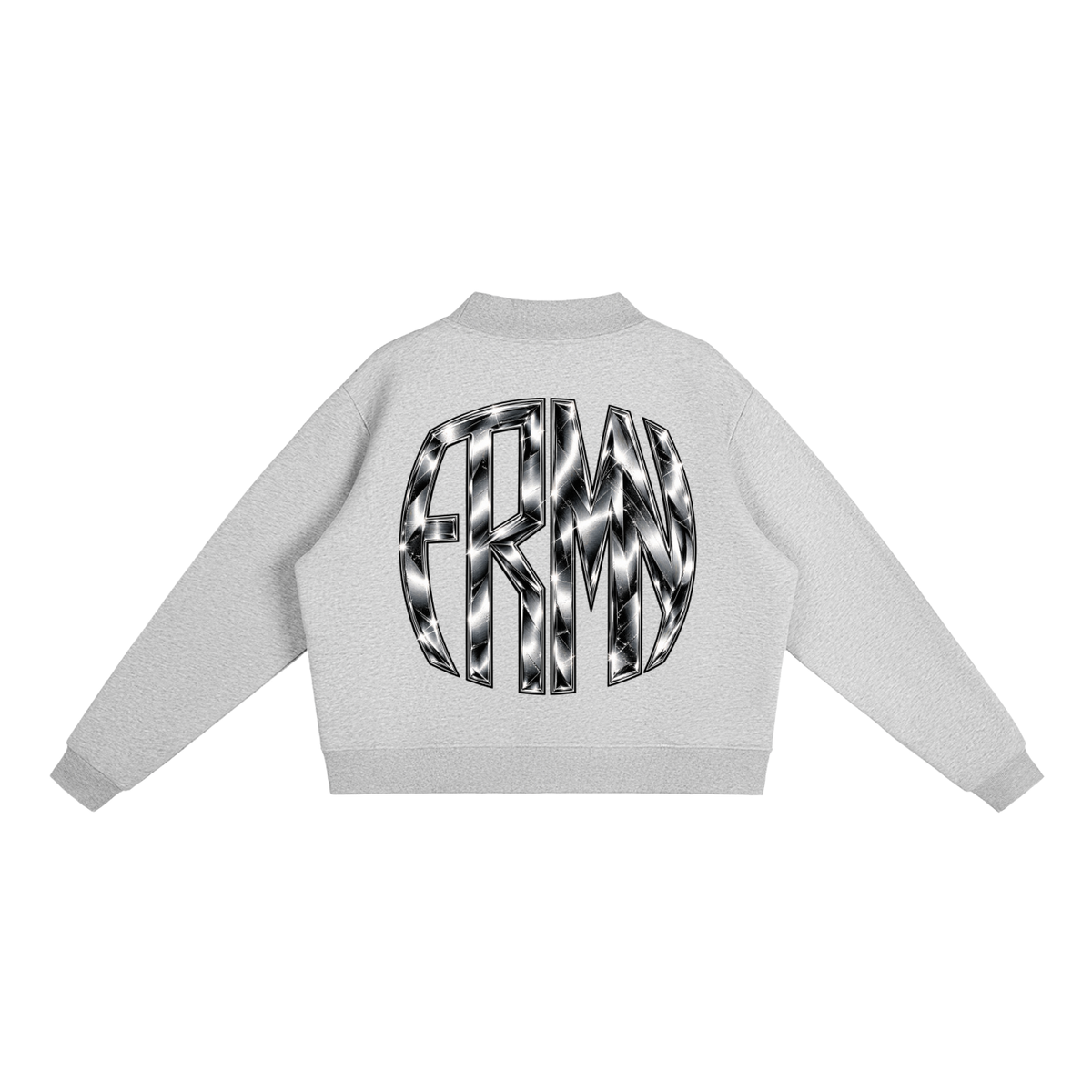 Essential Fleece Mock-Neck Crew Sweatshirt (FOURMATION X MULTIGRIDMASHUP)