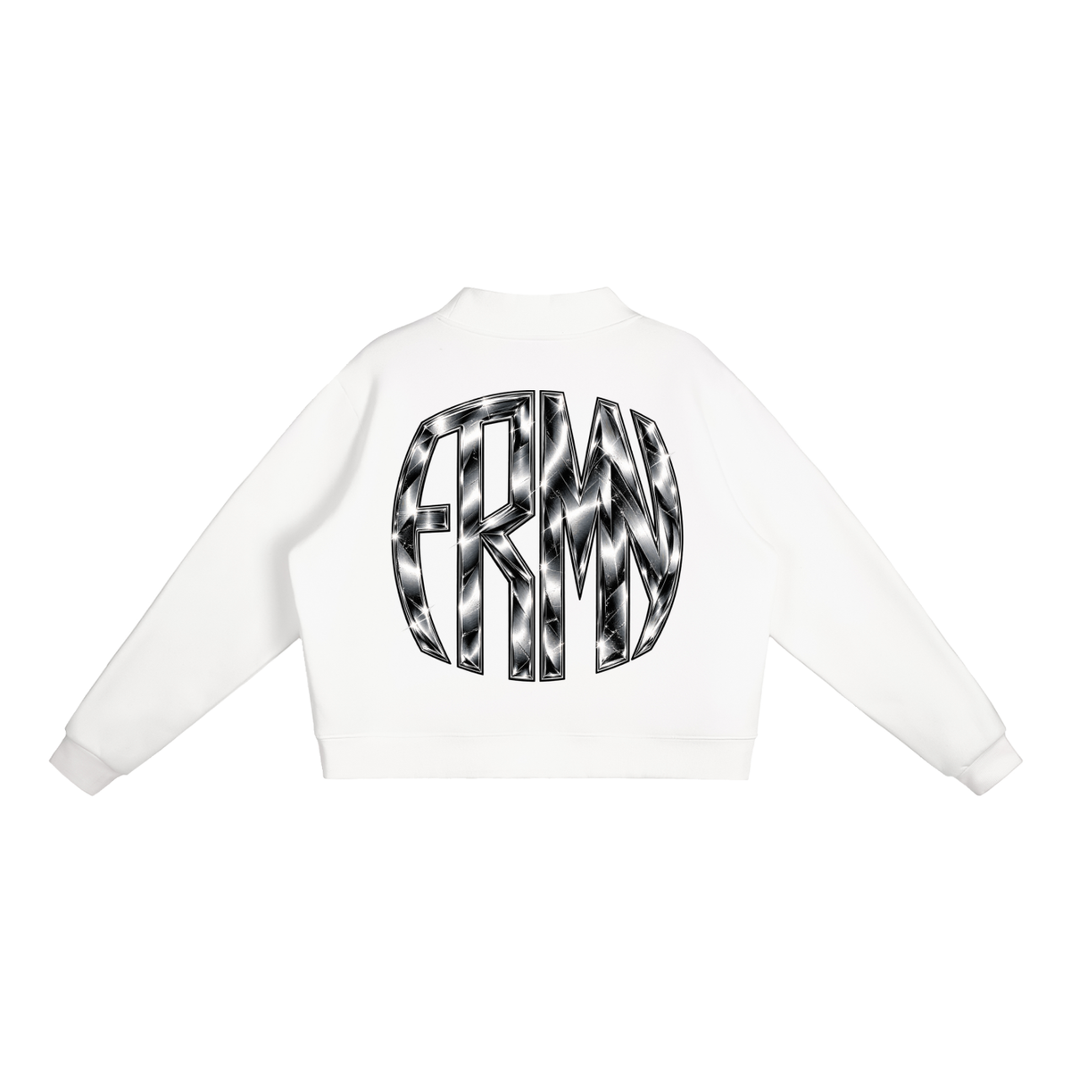 Essential Fleece Mock-Neck Crew Sweatshirt (FOURMATION X MULTIGRIDMASHUP)