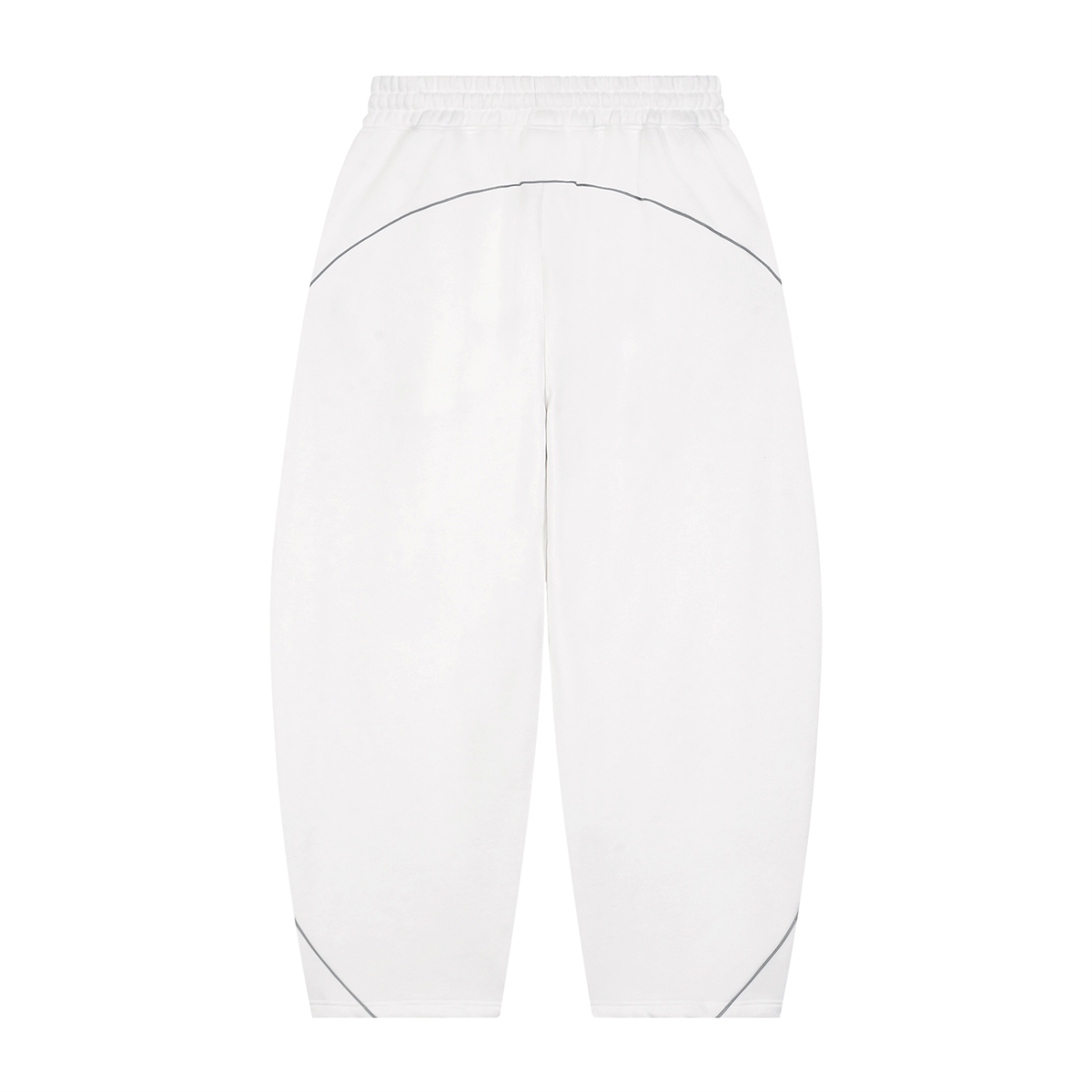 Unisex Piping Fleece Barrel Leg Sweatpants (FOURMATION X MULTIGRIDMASHUP)