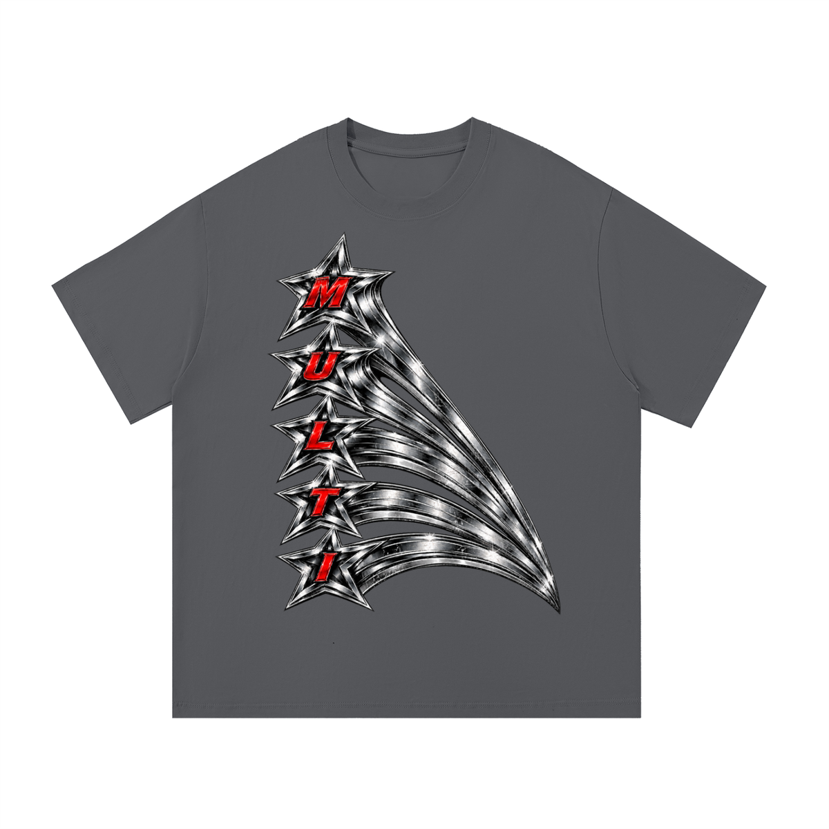 Essential Cotton T-Shirt (THINNER MATERIAL) (FOURMATION X MULTIGRIDMASHUP)