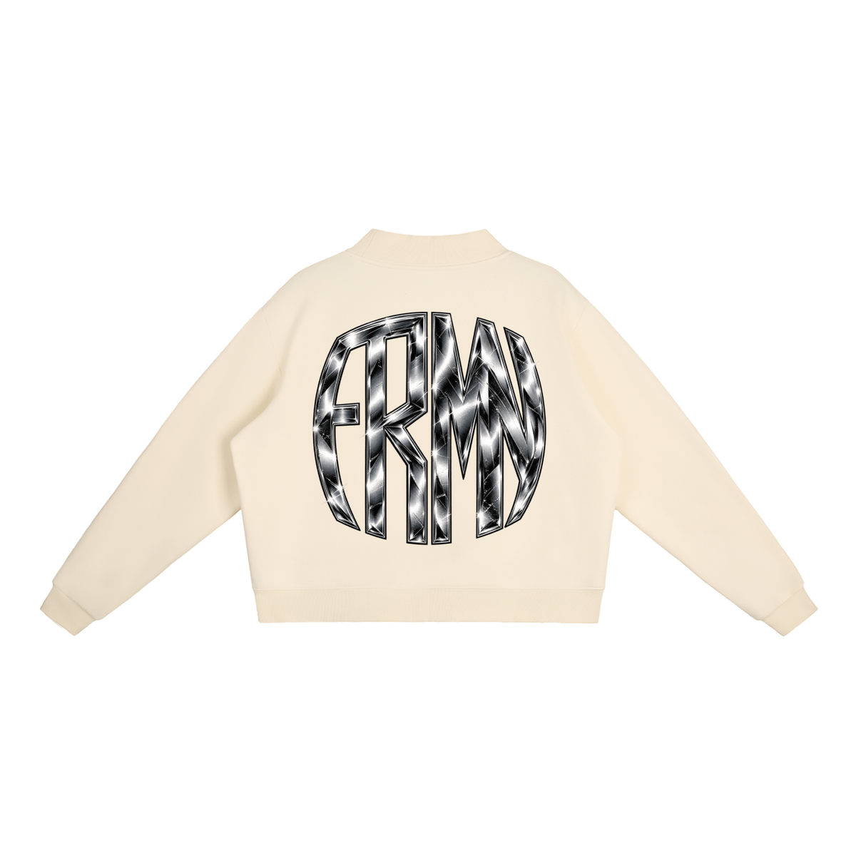 Essential Fleece Mock-Neck Crew Sweatshirt (FOURMATION X MULTIGRIDMASHUP)