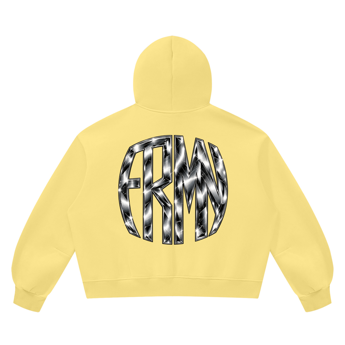 Unisex Vintage Wash Boxy Fleece Hoodie (FOURMATION X MULTIGRIDMASHUP)