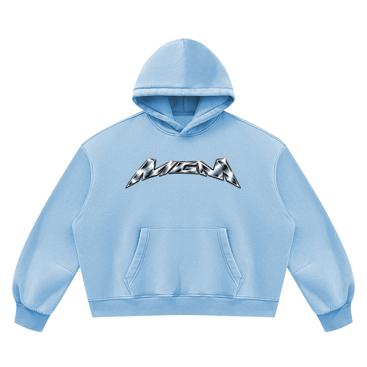 Unisex Vintage Wash Boxy Fleece Hoodie (FOURMATION X MULTIGRIDMASHUP)