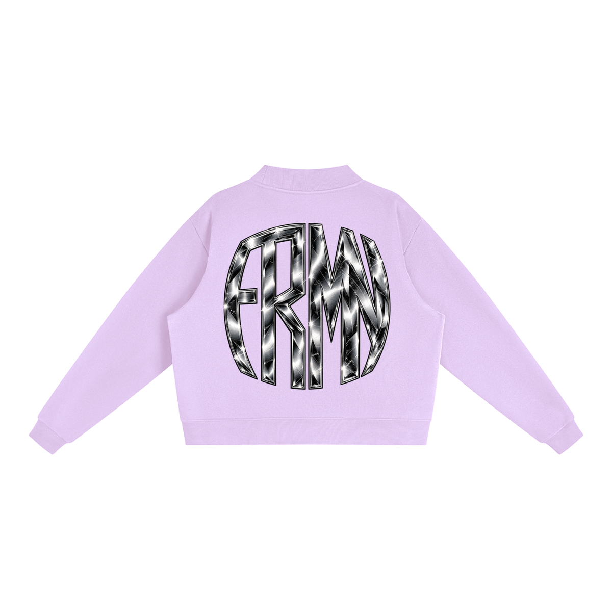 Essential Fleece Mock-Neck Crew Sweatshirt (FOURMATION X MULTIGRIDMASHUP)