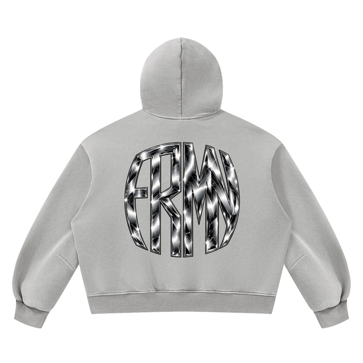 Unisex Vintage Wash Boxy Fleece Hoodie (FOURMATION X MULTIGRIDMASHUP)