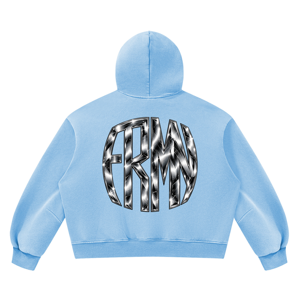 Unisex Vintage Wash Boxy Fleece Hoodie (FOURMATION X MULTIGRIDMASHUP)