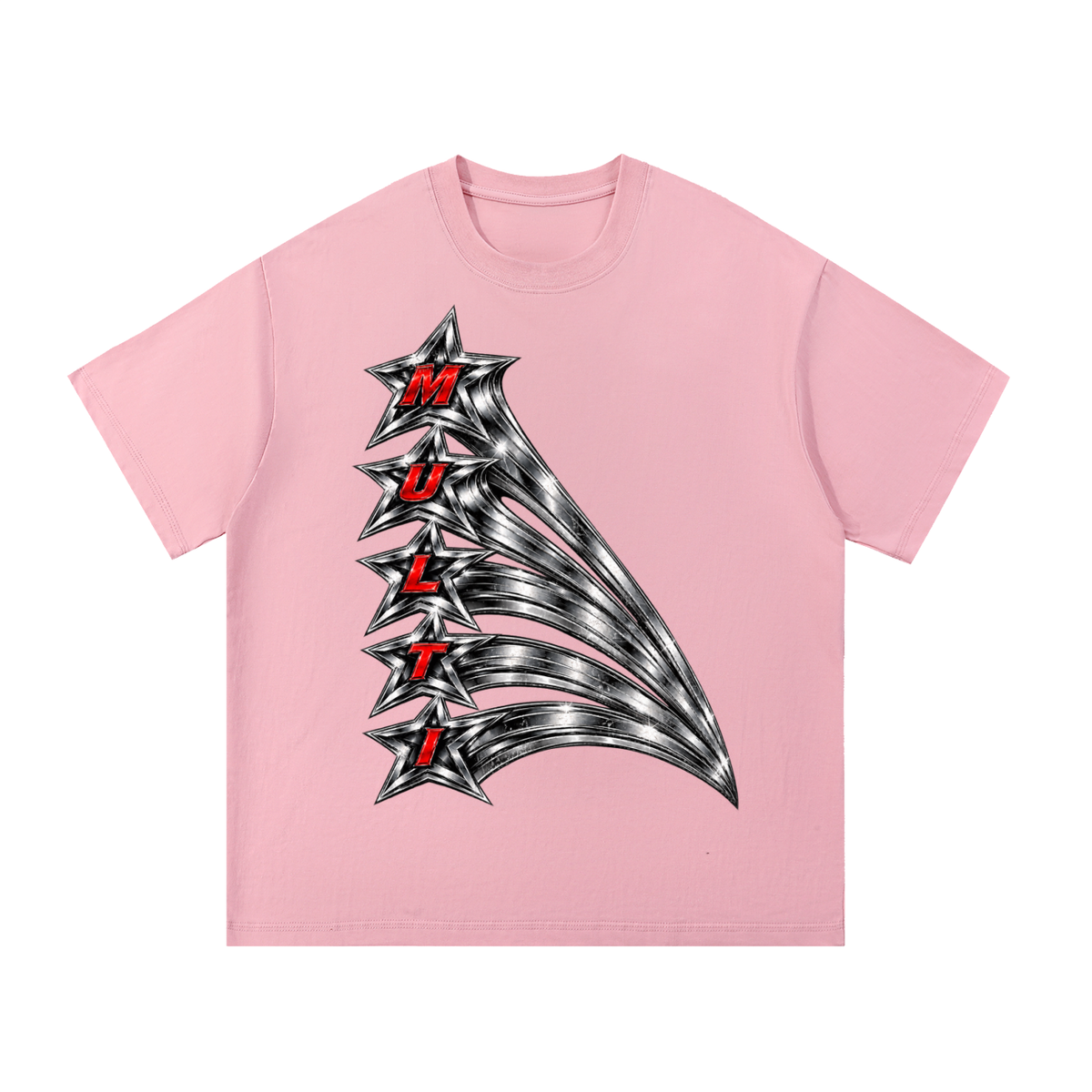 Essential Cotton T-Shirt (THINNER MATERIAL) (FOURMATION X MULTIGRIDMASHUP)