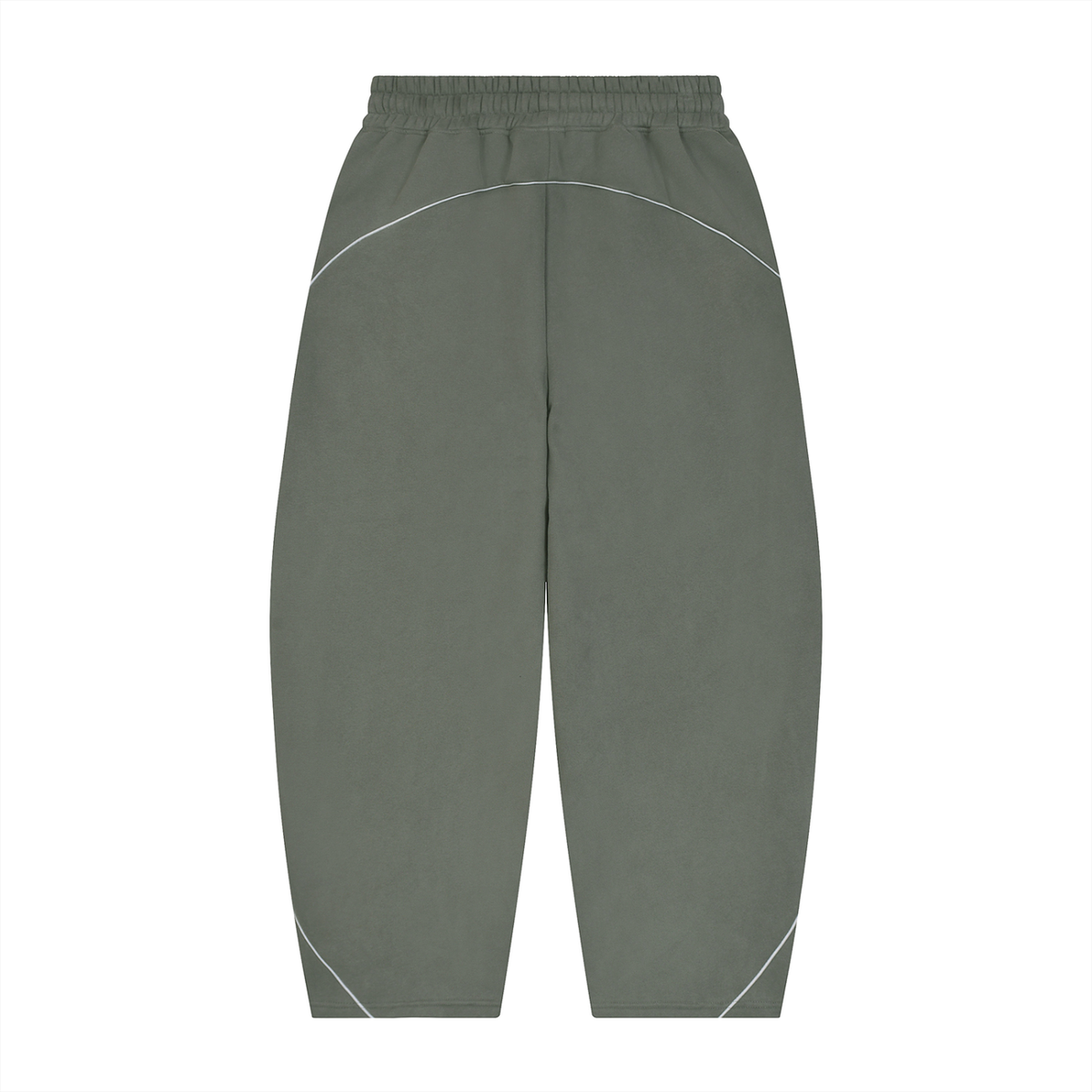 Unisex Piping Fleece Barrel Leg Sweatpants (FOURMATION X MULTIGRIDMASHUP)