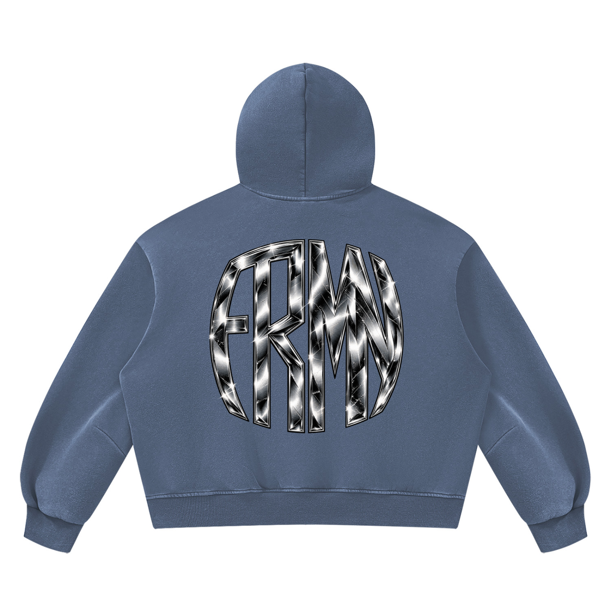 Unisex Vintage Wash Boxy Fleece Hoodie (FOURMATION X MULTIGRIDMASHUP)