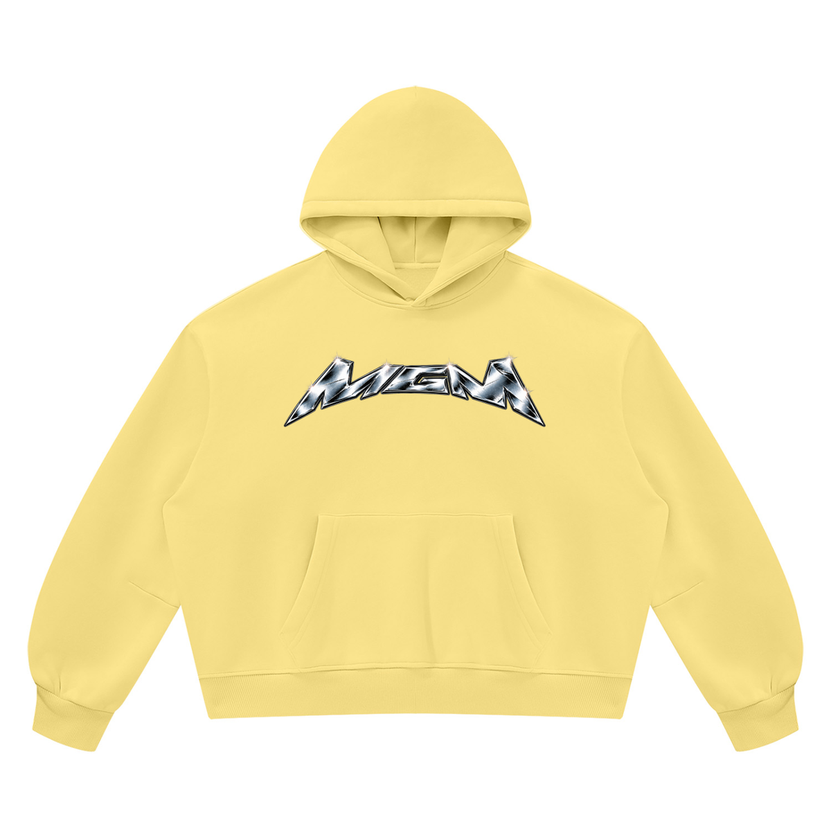 Unisex Vintage Wash Boxy Fleece Hoodie (FOURMATION X MULTIGRIDMASHUP)