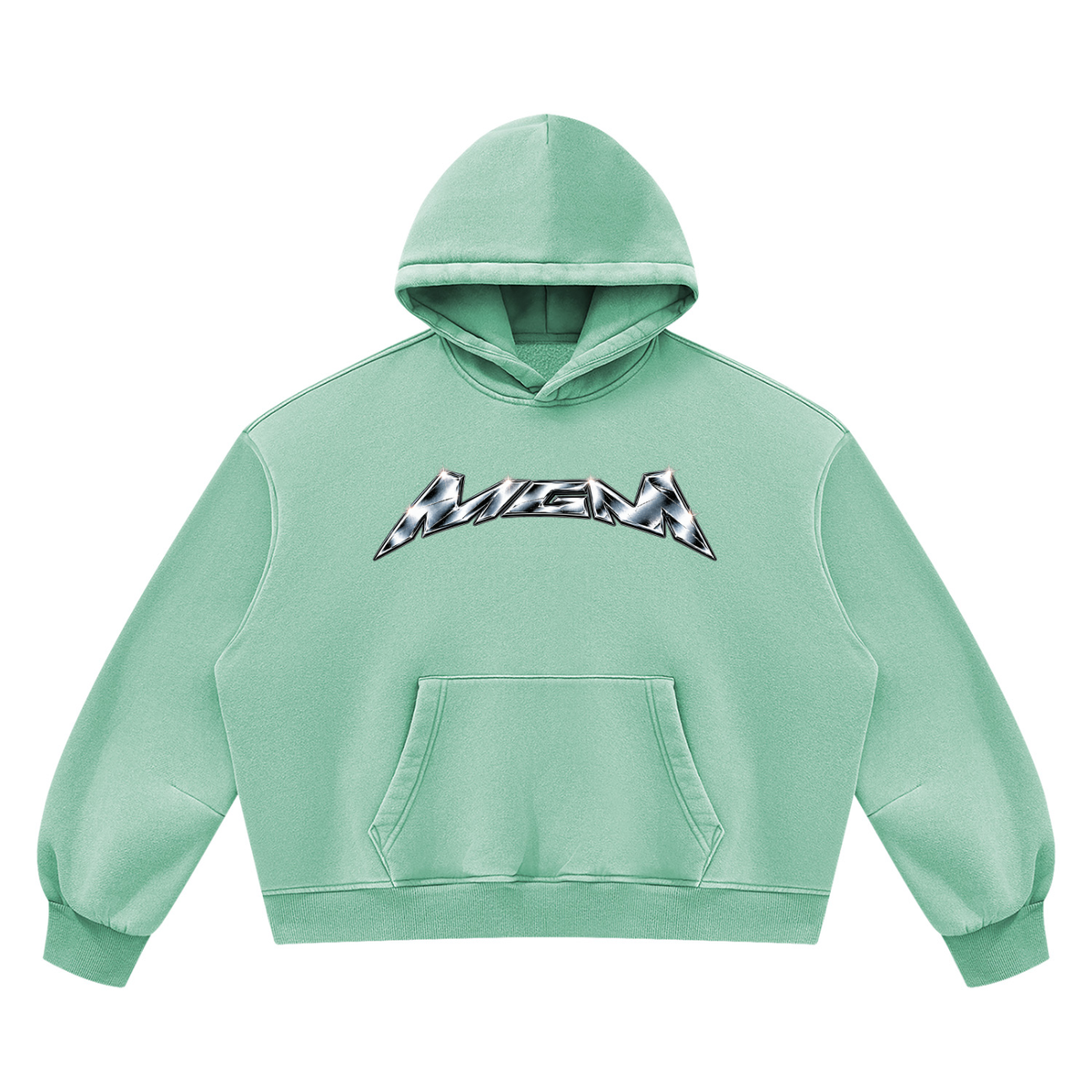 Unisex Vintage Wash Boxy Fleece Hoodie (FOURMATION X MULTIGRIDMASHUP)