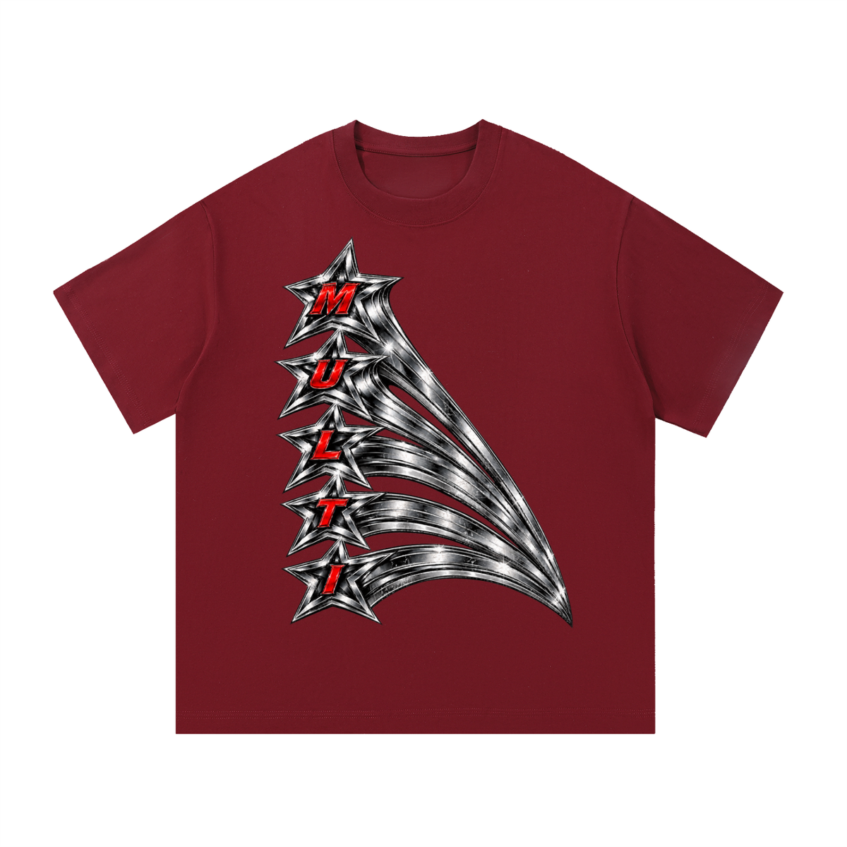 Essential Cotton T-Shirt (THINNER MATERIAL) (FOURMATION X MULTIGRIDMASHUP)