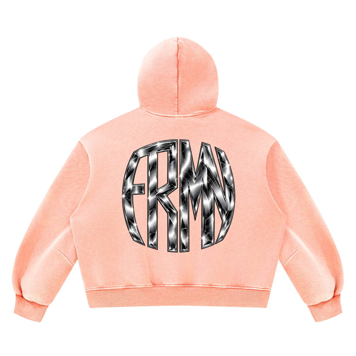 Unisex Vintage Wash Boxy Fleece Hoodie (FOURMATION X MULTIGRIDMASHUP)