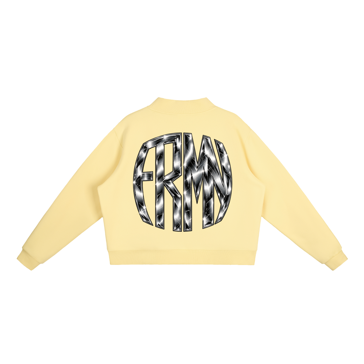 Essential Fleece Mock-Neck Crew Sweatshirt (FOURMATION X MULTIGRIDMASHUP)