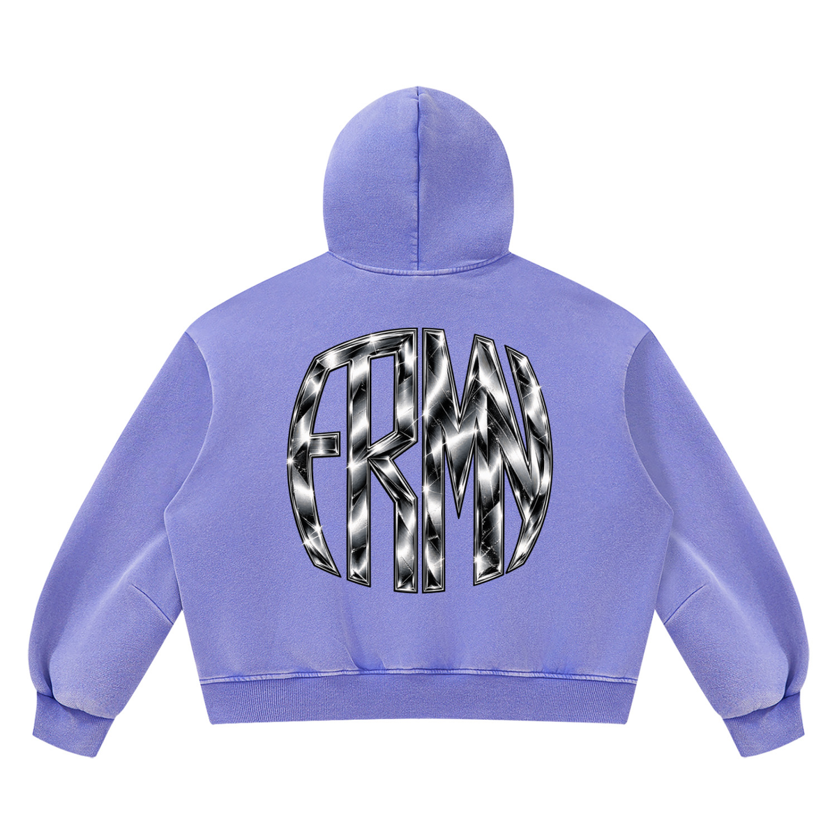 Unisex Vintage Wash Boxy Fleece Hoodie (FOURMATION X MULTIGRIDMASHUP)