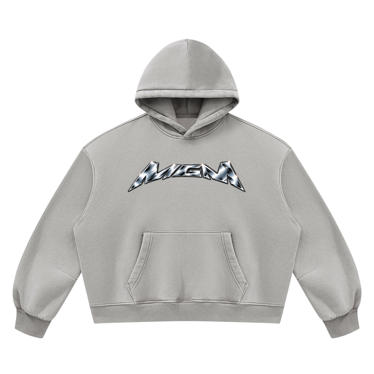 Unisex Vintage Wash Boxy Fleece Hoodie (FOURMATION X MULTIGRIDMASHUP)