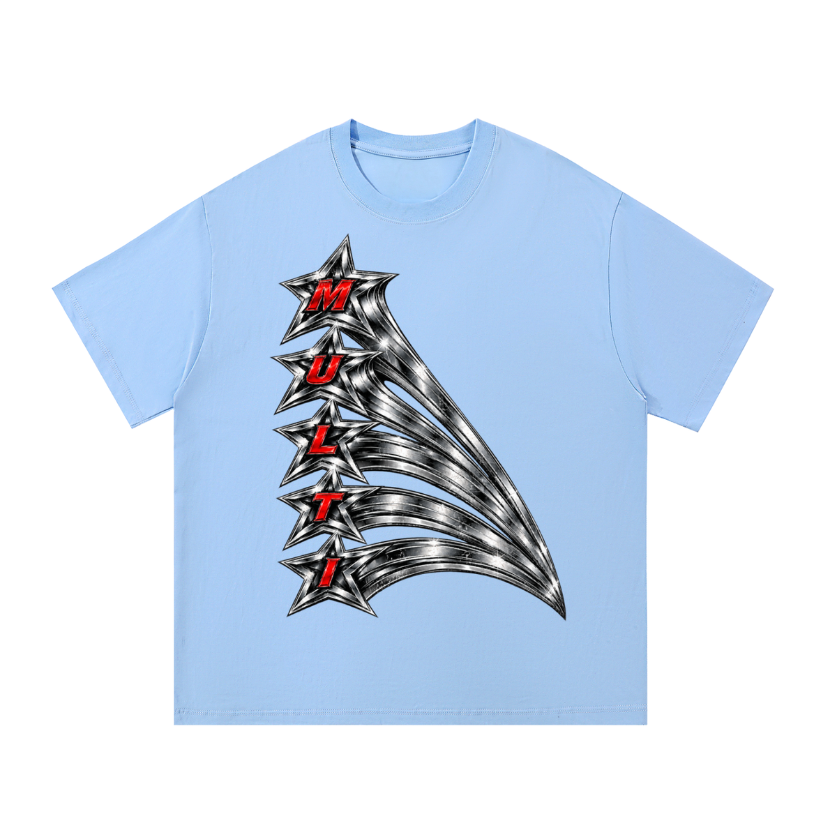 Essential Cotton T-Shirt (THINNER MATERIAL) (FOURMATION X MULTIGRIDMASHUP)