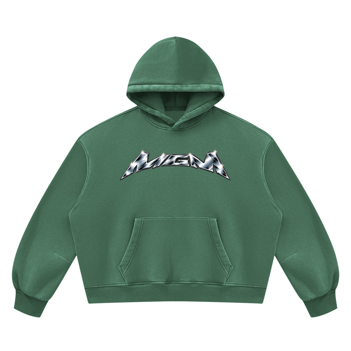 Unisex Vintage Wash Boxy Fleece Hoodie (FOURMATION X MULTIGRIDMASHUP)
