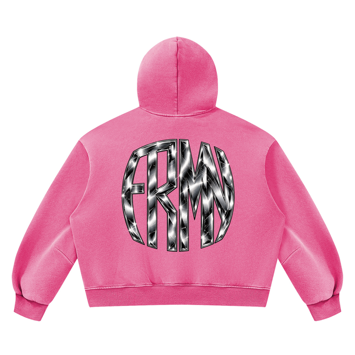 Unisex Vintage Wash Boxy Fleece Hoodie (FOURMATION X MULTIGRIDMASHUP)