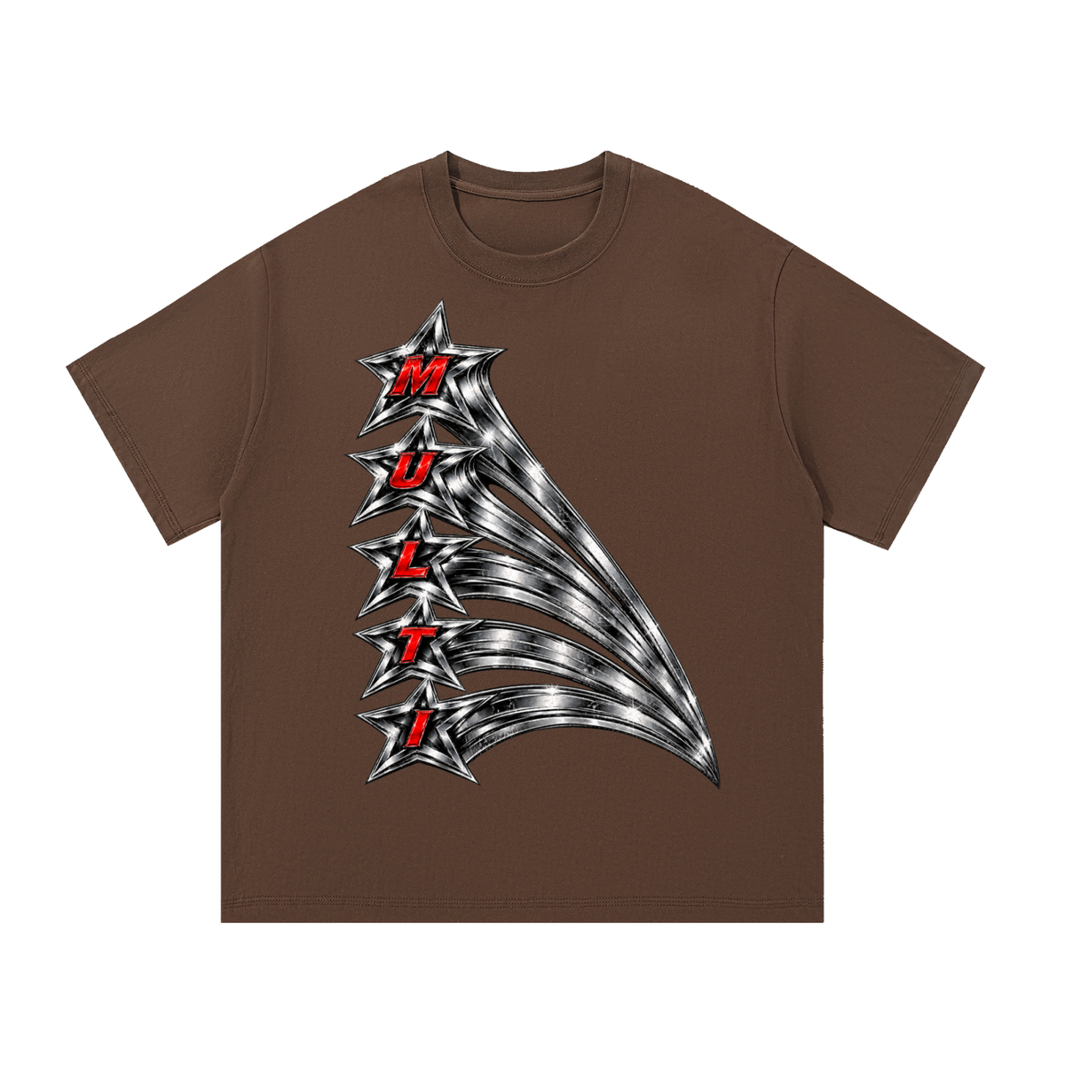 Essential Cotton T-Shirt (THINNER MATERIAL) (FOURMATION X MULTIGRIDMASHUP)