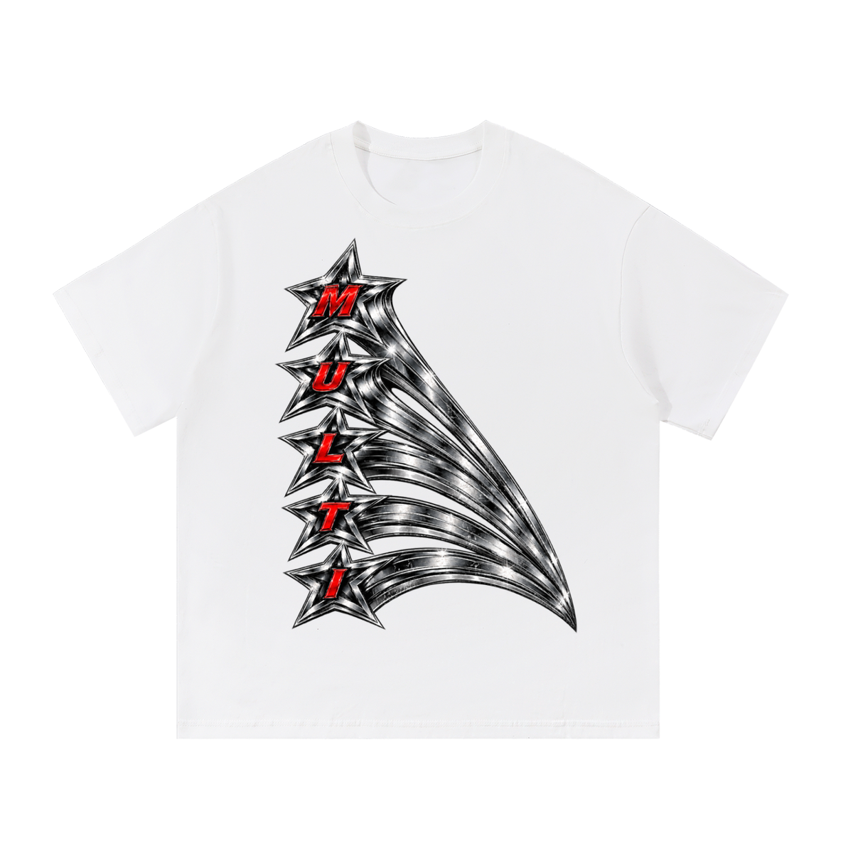 Essential Cotton T-Shirt (THINNER MATERIAL) (FOURMATION X MULTIGRIDMASHUP)