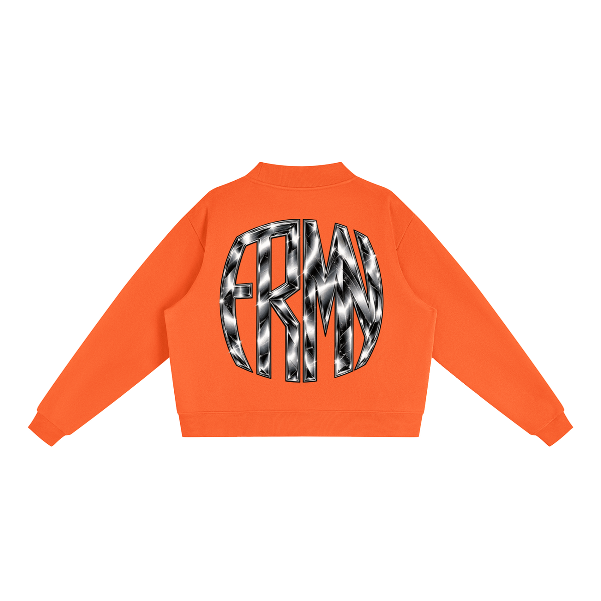 Essential Fleece Mock-Neck Crew Sweatshirt (FOURMATION X MULTIGRIDMASHUP)