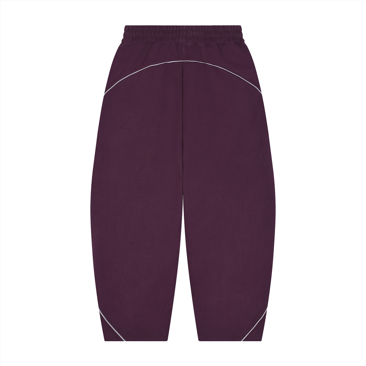 Unisex Piping Fleece Barrel Leg Sweatpants (FOURMATION X MULTIGRIDMASHUP)